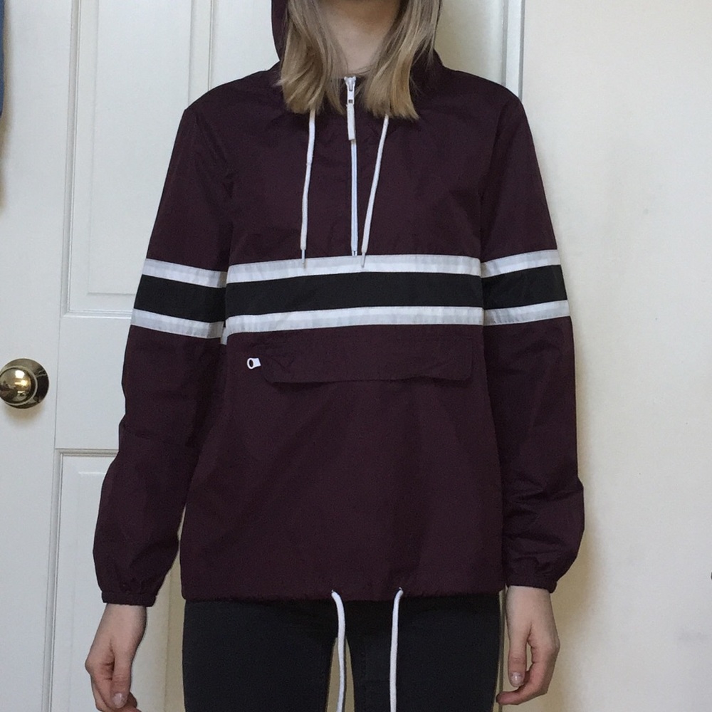 ZINE CLOTHING RAIN ANORAK COAT BAG